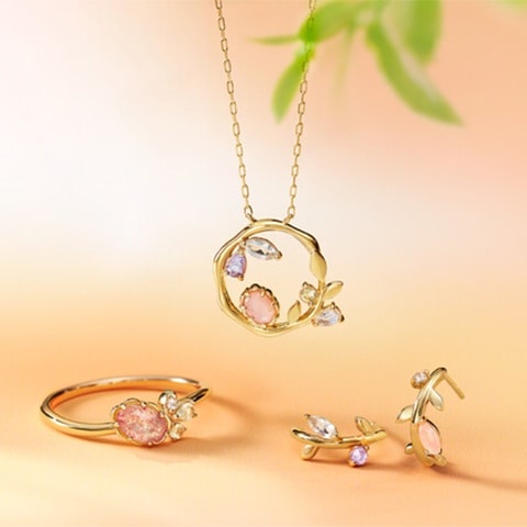 ポジティブな石言葉は新生活にぴったり！　4℃「2023 Spring Collection」