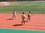 デブではなくアスリート！　お相撲さんが本気で走ったら…