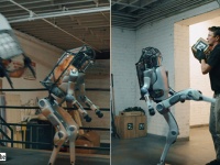 動作テストなの？ロボットにあらん限りの暴行を加えたところ、思わぬ展開が待っていた！この映像の正体は？