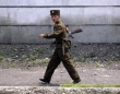 中朝国境をパトロールする北朝鮮兵士（写真はイメージです）