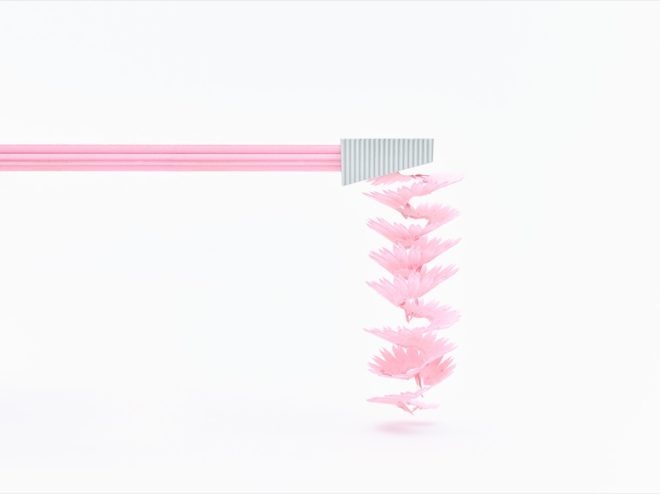 伝統的な花のかたちと色を持った「花色鉛筆」