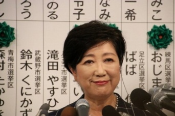 小池百合子都知事（2017年7月2日撮影）
