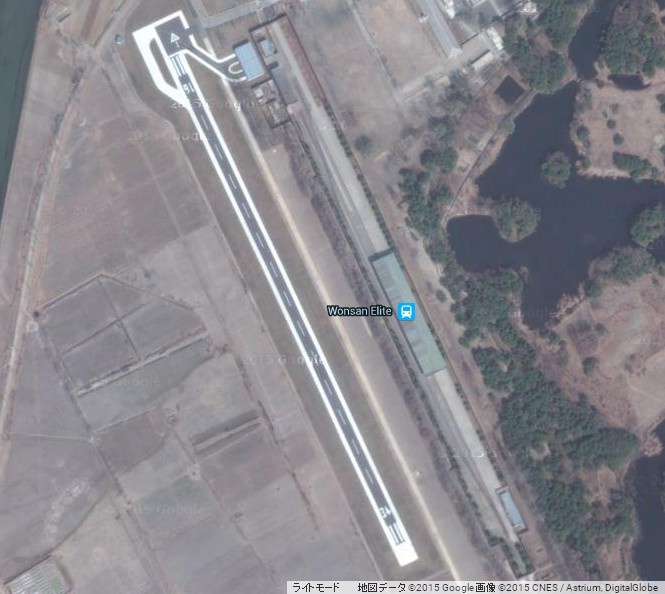 金正恩氏別荘の 専用滑走路 が完成 衛星画像が確認 デイリーニュースオンライン