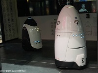 ニューヨークでR2D2風な自律走行型パトロール用ロボットを導入