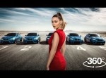 美女が乗っている車はどれ？　３６０度動画クイズに頭が混乱…