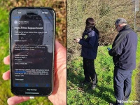 アラスカ航空機から5000mの落下に耐えたiPhoneが発見される