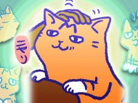 アレな生態系日常漫画「いぶかればいぶかろう」第34回：甘えん坊のぐんて号。撫でてほしくて手を求めてハンティング
