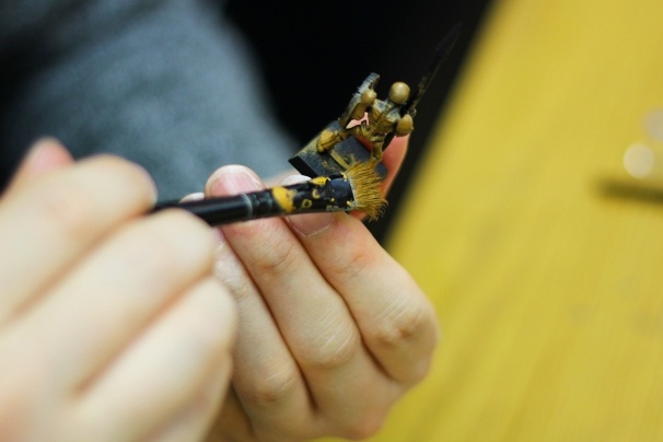 架神恭介と体験するミニチュアゲーム『ウォーハンマー』塗装編21