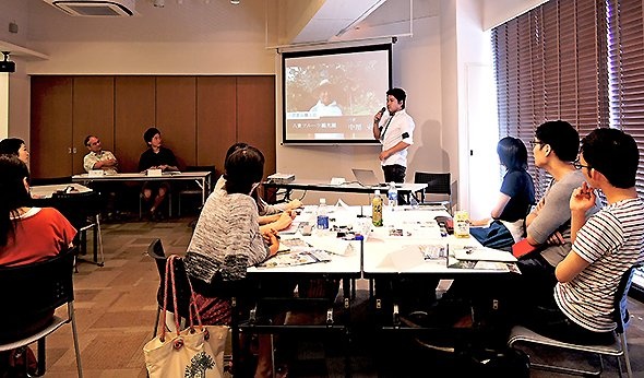 八頭町:ふなおか共生の里づくり推進協議会事務局長・平賀謙太さん