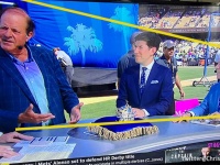 巨人かな？キャスターがやけに巨大化してみえるテレビ的錯視に視聴者困惑