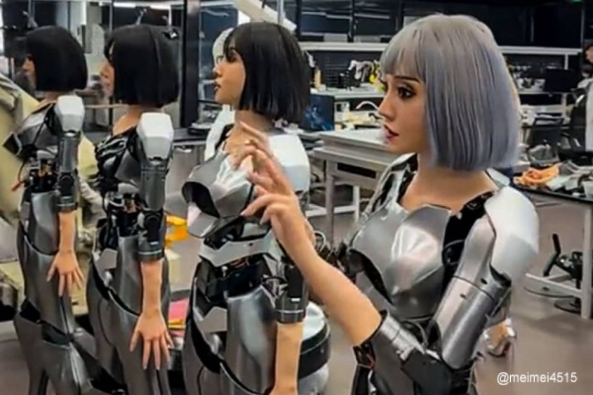中国のヒューマノイドがカオス。多種多様なロボットが作られていた