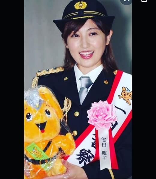 インスタグラム：熊田曜子(@kumadayoko)より
