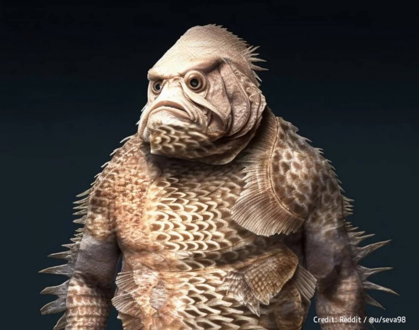 画像生成AIで人間と動物のハイブリッドを作ってみたら、仮面ライダーの怪人みたいなのが誕生していた件