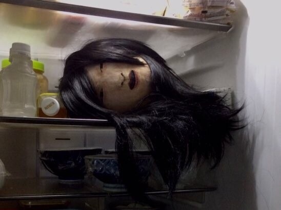 夏だとより怖い(画像は柚抹茶@yuzushio726さん提供、編集部で一部トリミング)