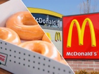 日本にもはよ！アメリカのマクドナルドがクリスピー・クリーム・ドーナツのテスト販売を開始