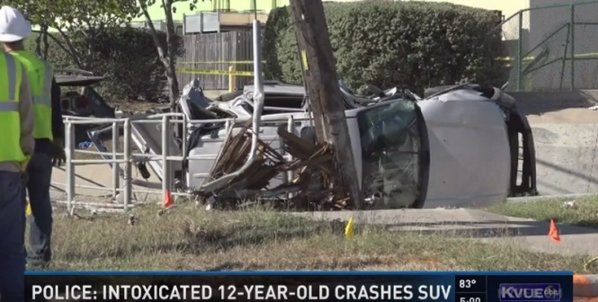 【衝撃】無免許の上に飲酒運転、さらには警察とカーチェイスで事故・・・とんでもない事件を起こしたのはなんと12歳の少年だった