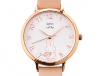 花束を持つミッフィーがかわいい！　ingénu、コラボ腕時計が発売