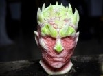 生首にしか見えない！　スイカを彫った“ドラマキャラ”がリアルすぎて怖い