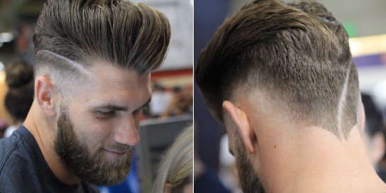 MLBのスーパースター、ブライス・ハーパーの最新ヘアカットが伝説のクソラッパーに激似と話題にｗｗｗ