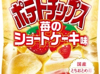 コイケヤより『ポテトチップス イチゴのショートケーキ味』、12月14日より期間限定で新発売！