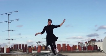 フランス美女によるスタイリッシュなパルクール動画が話題に