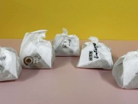 入手した栗きんとん5種（編集部撮影）