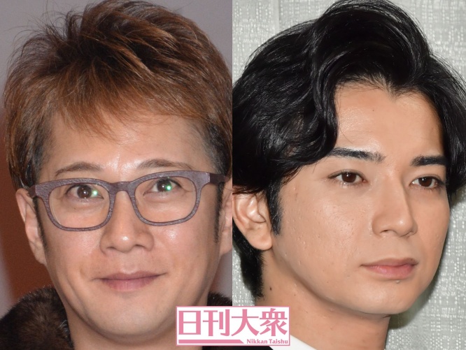 中居正広、松本潤（嵐）