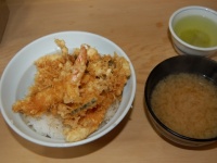 汁付き天丼650円