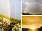 『台風１８号』で超絶美しい虹が出た（画像20枚）