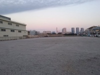 ディファ有明の跡地（ツイッターより許諾を得て掲載）