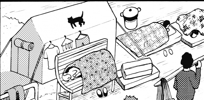 中国で話題になっている偽ホームレスの実態とは (C)孫向文／大洋図書