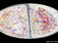 過去最大の宇宙地図によって宇宙の膨張速度を測定。326万光年あたり毎秒75km