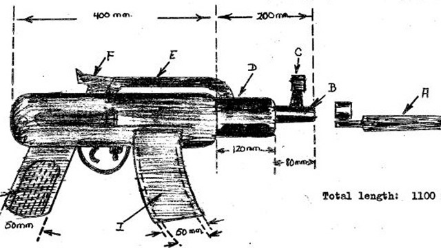 初めて Ak 47 自動小銃を見たciaのスパイが本国に送ったイラストをカラシニコフ社が紹介 デイリーニュースオンライン