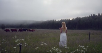 自然の力ってスゴイね！美しい歌声でウシを呼び寄せる美女が話題に