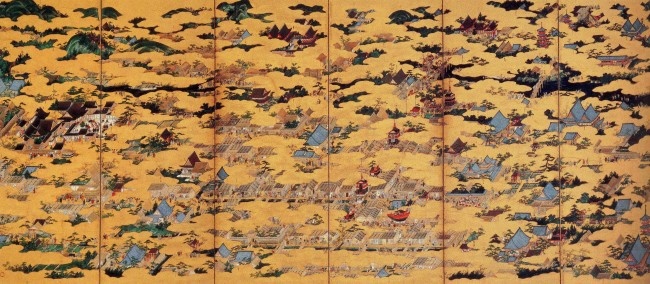 上杉本洛中洛外図 右隻