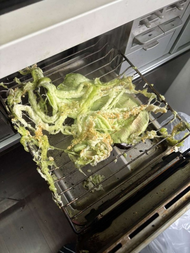 ナス の だいばくはつ!(画像提供:@LovelyTowakun11さん)