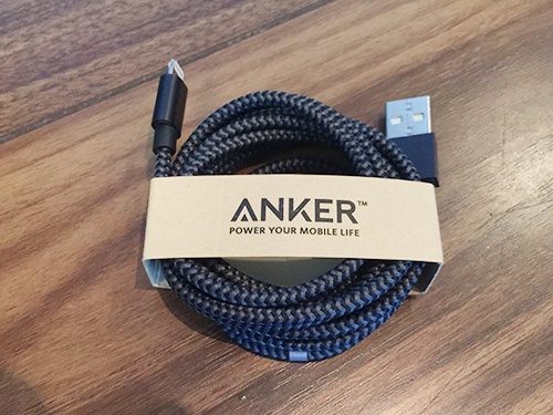 Anker 第2世代 高耐久ナイロン ライトニングUSBケーブル