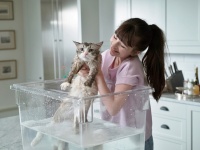 【めっちゃ可愛い】猫にニャっちゃったパパと娘との２ショット写真がキュートすぎる！　映画『メン・イン・キャット』