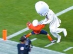 子どもとゆるキャラがアメフト対決をしたらこうなった…