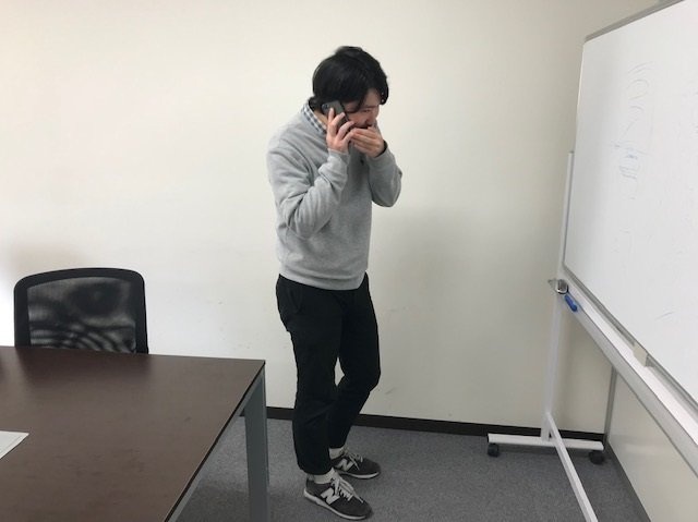 風邪のフリをする