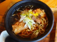 琉球ソーキ醤油拉麺(650円)