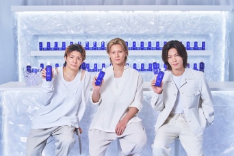 【Number_i】来場！　『SEKKISEI COOLING LOUNGE』　平野紫耀「つめたいひんやり感を全身で感じられて…」