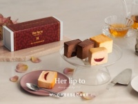 【Mr. CHEESECAKE】小嶋陽菜プロデュース「Her lip to」とのコラボケーキを発売！