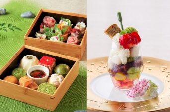 「京都宇治 和束茶フェア」のデザート2貧