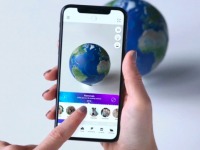 地球の躍動を手の中で感じることができるAR（拡張現実）地球儀＆スマホアプリ「アース」