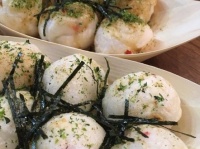 米粉のたこ焼き（「大阪・上新庄 たこ焼たこば」さんからの提供写真）