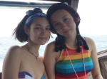 二人とも美人！　水原希子が妹・水原佑果と水着ツーショットを公開！