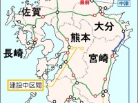 九州の高速道路網（編集部作成）