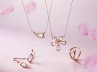 EAU DOUCE４℃、桜をかたどった春ジュエリーの先行予約がスタート