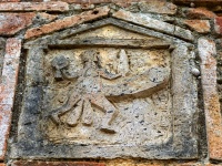 イギリスで発見された古代ローマ時代の銀製のイチモツ形状のペンダント